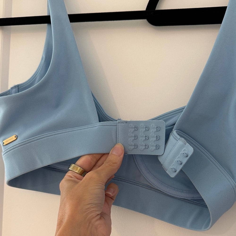 L*Space Active Sky Blue Set (M leggings L top) - Picture 5 of 8